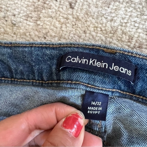 Calvin Klein high rise jeans Size 14/32 - Picture 5 of 11